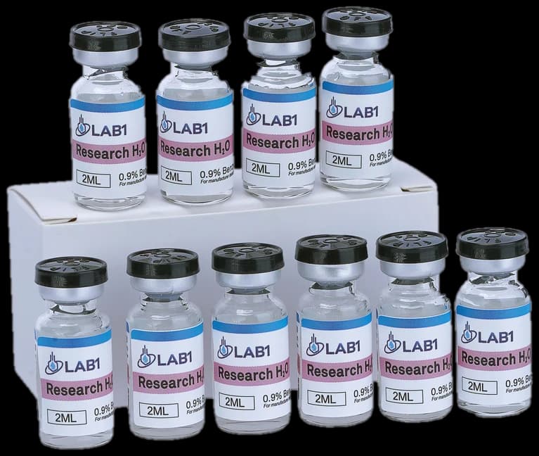 LAB1 Research H2O | 2ml / 10 Pack Glass Vials