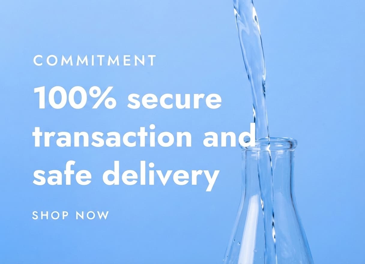 Commitment: 100% secure transaction and safe delivery. Shop now